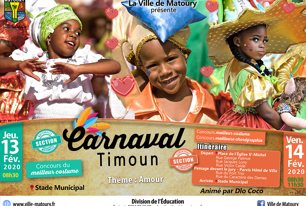 Matoury au rythme du carnaval – Défilé des enfants